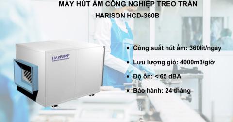 Không gian cao cấp cần giải pháp xứng tầm – Máy hút ẩm treo trần Harison HCD-360B kiểm soát ẩm toàn diện cho showroom